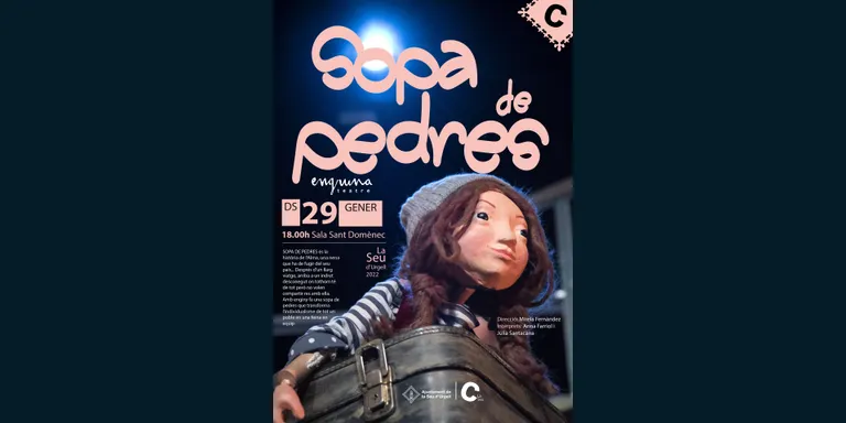 Arrenca la programació cultural del primer trimestre de l'any amb l'espectacle familiar 'Sopa de pedres'