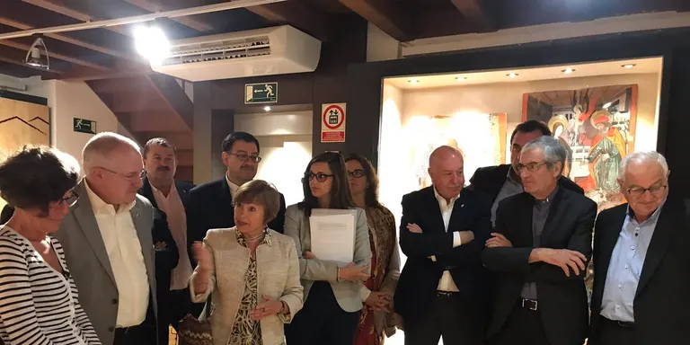 El conseller de Cultura es compromet a seguir inventint en el patrimoni aranès