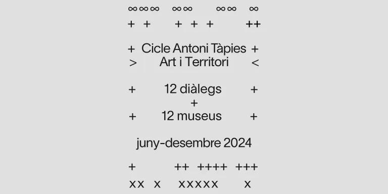 El cicle de diàlegs "Tàpies. Art i territori" arriba aquest divendres al Museu de Solsona
