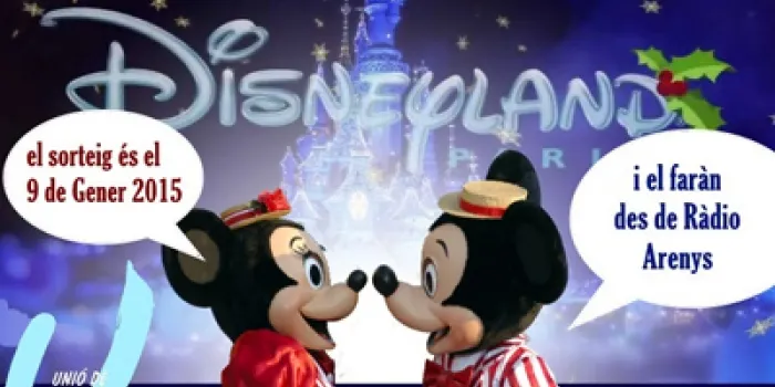 La UBICA sorteja un viatge de Disneyland Paris