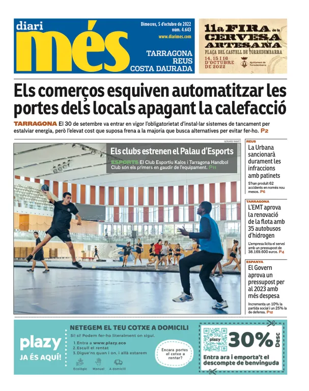 T'expliquem les portades dels diaris del territori d'aquest 5 d'octubre