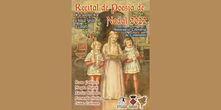L’Associació Literària de Constantí presenta el tradicional recital de poesia de Nadal al Sindicat