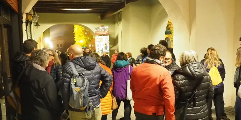 Concentració a la Seu en rebuig a la visita de Felip VI a Barcelona