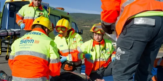 Interior posa a prova l'AEROCAT amb un simulacre a l'aeroport Pirineus-La Seu