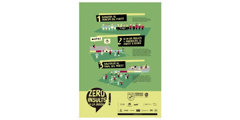L'EDFOR dóna suport a la campanya 'Zero insults a la grada'
