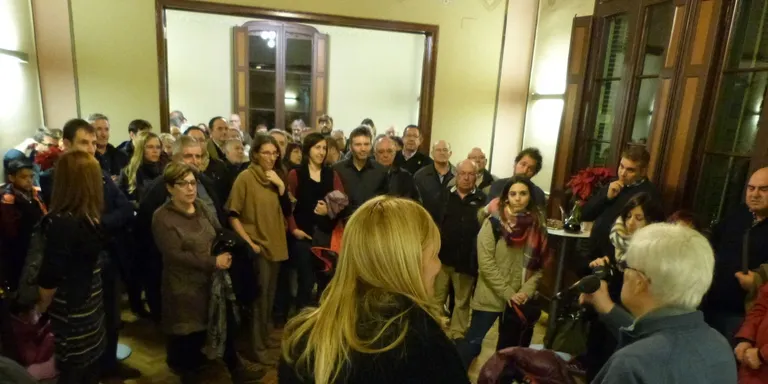 Recepció d'entitats a l'Ateneu per agraïr la seva tasca durant l'any