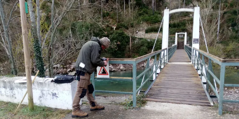Comencen els treballs de sanejament del camí d'accés al santuari de la Mare de Déu d'Arboló