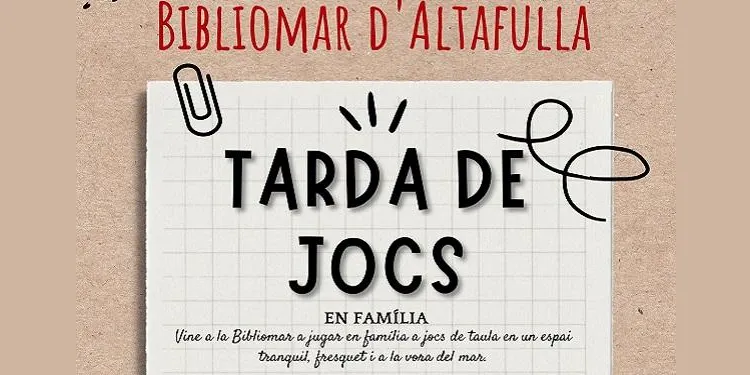 La Bibliomar organitza una nova tarda de jocs de taula a la platja aquest dijous