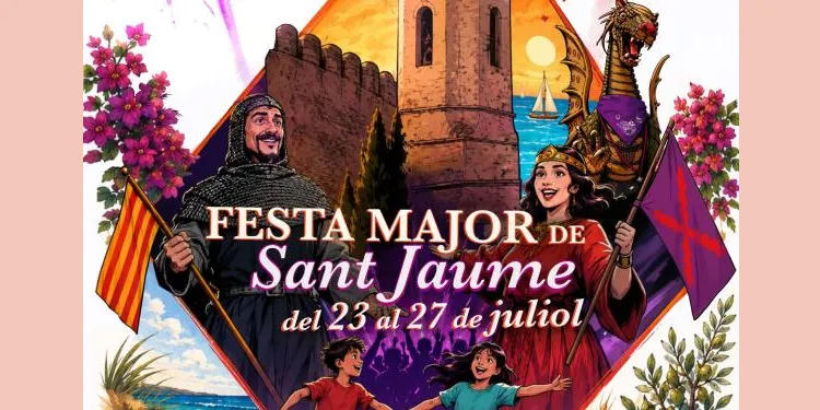 Creixell inicia el compte enrere per a la Festa Major de Sant Jaume