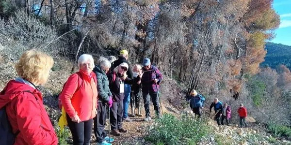 La secció de senderisme de la Penya Ciclista Altafulla, més de 10 anys caminant i coneixent el territori