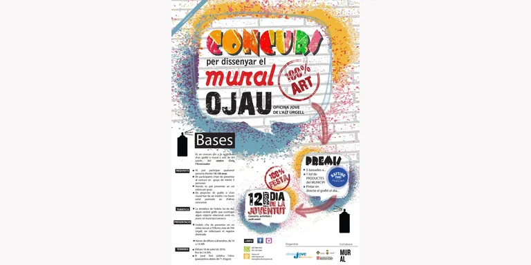 L'Oficina Jove de l'Alt Urgell organitza un concurs mural de grafits