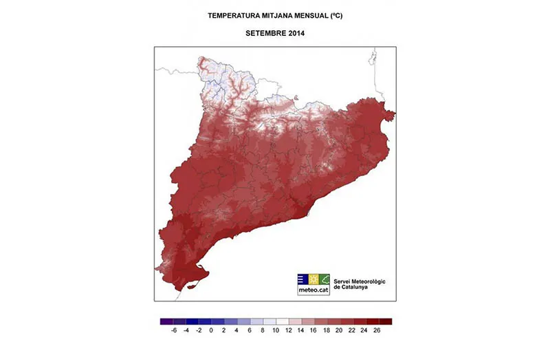 Altafulla tanca un mes de setembre molt plujós i amb temperatures habituals per l’època