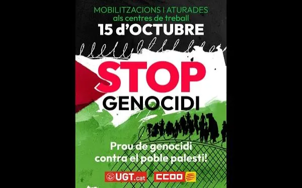 Foto: UGT i CCOO