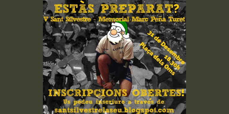 Obertes les inscripcions per a la 5a edició de la Sant Silvestre de La Seu