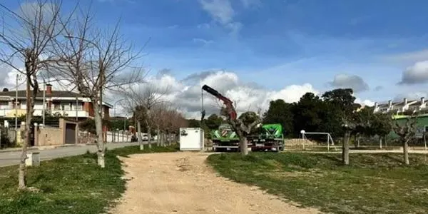 El nou parc esportiu de Creixell hauria d’estar enllestit en dos mesos