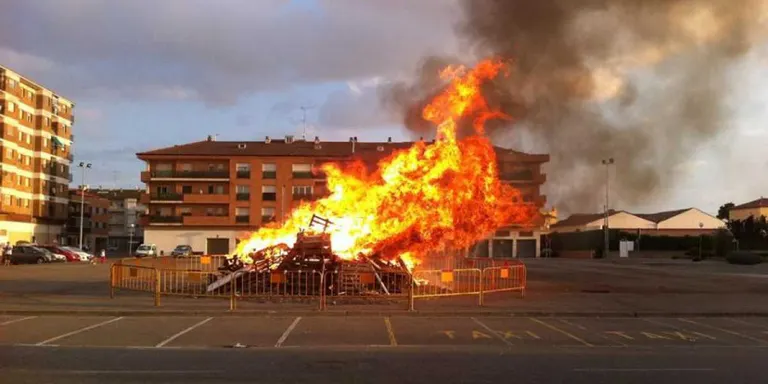 Foc i música, a la Revetlla de Sant Joan d'Agramunt