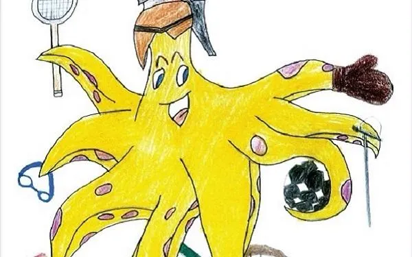 El dibuix de l’altafullenc Pol del Castillo, escollit entre els deu finalistes del Concurs ‘Fes la Mascota dels Jocs Mediterranis’