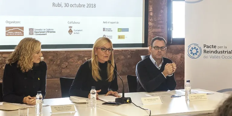 Consell Comarcal, Ajuntament i Generalitat, units per potenciar la reindustrialització