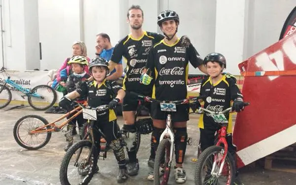 El torrenc Àngel Batlle, subcampió de Catalunya i Espanya de BikeTrial