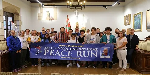 -LA CARRERA PEACE RUN INTERNACIONAL LLEGA A HONDARRIBIA
