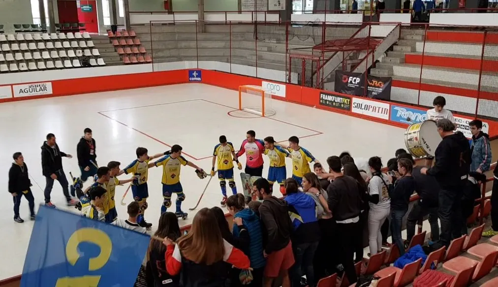 L'Hoquei Cadí juvenil celebra el 5è lloc al Campionat de Catalunya 2019 (Foto: CHPA Cadí)
