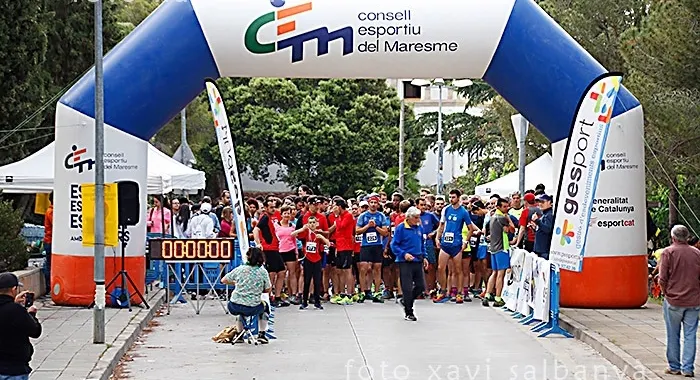 La sortida va ser, com sempre, al capdamunt de Lourdes (foto: Xavi Salbanyà )