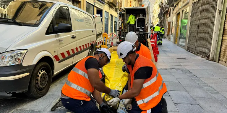 Nova tècnica per al manteniment de la xarxa de clavegueram al centre de Valls