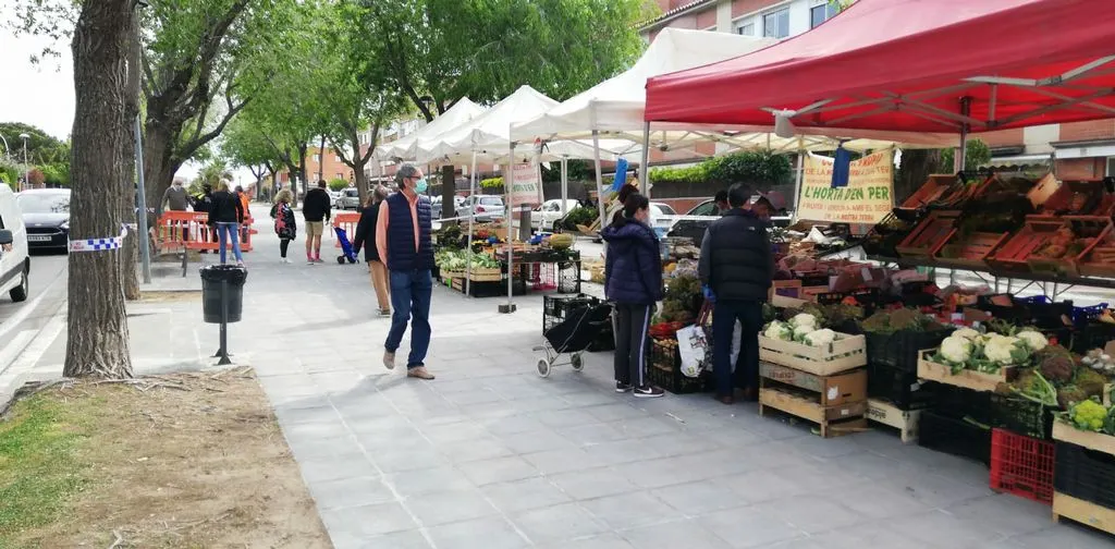 Aquesta setmana el mercat ambulant es fa aquest dimarts 23 de juny