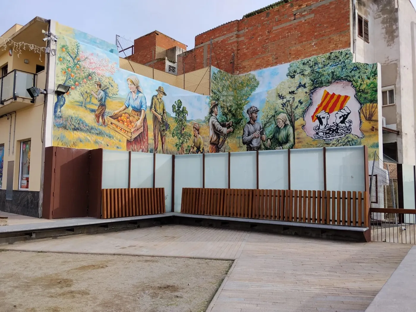 El Morell inaugurarà el seu nou mural de la pagesia