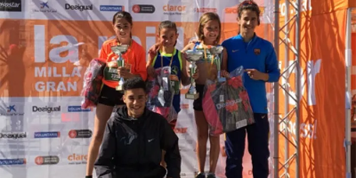 Marta Mitjans tornar a destacar a la Milla Urbana de la Sagrada Família