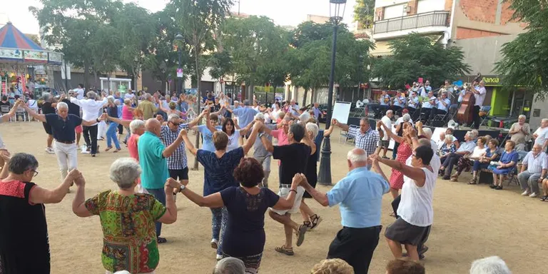 Record per la Maria Serrat a l'audició de sardanes d'aquest dimarts