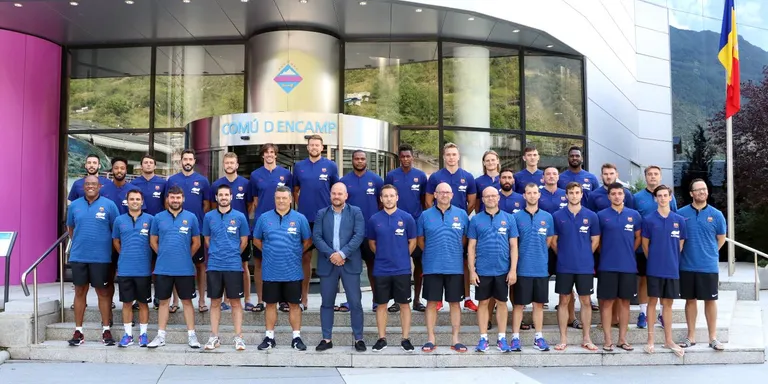 Les seccions professionals del Barça es preparen un any més a Encamp