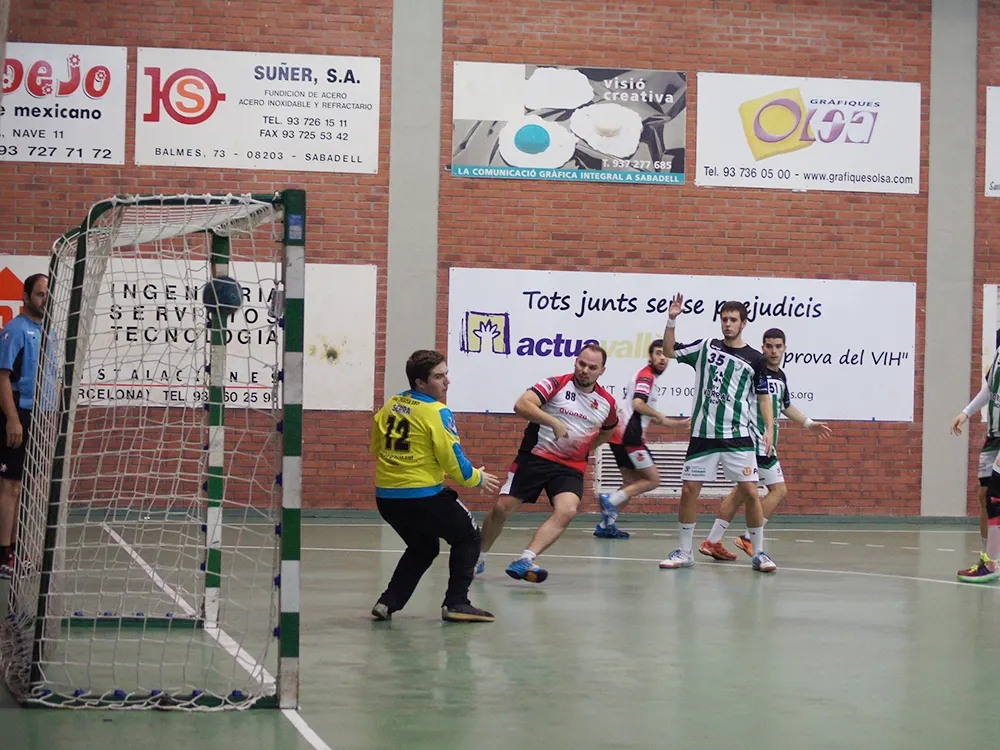 Any de poc encert a l'Handbol Rubí / Arxiu
