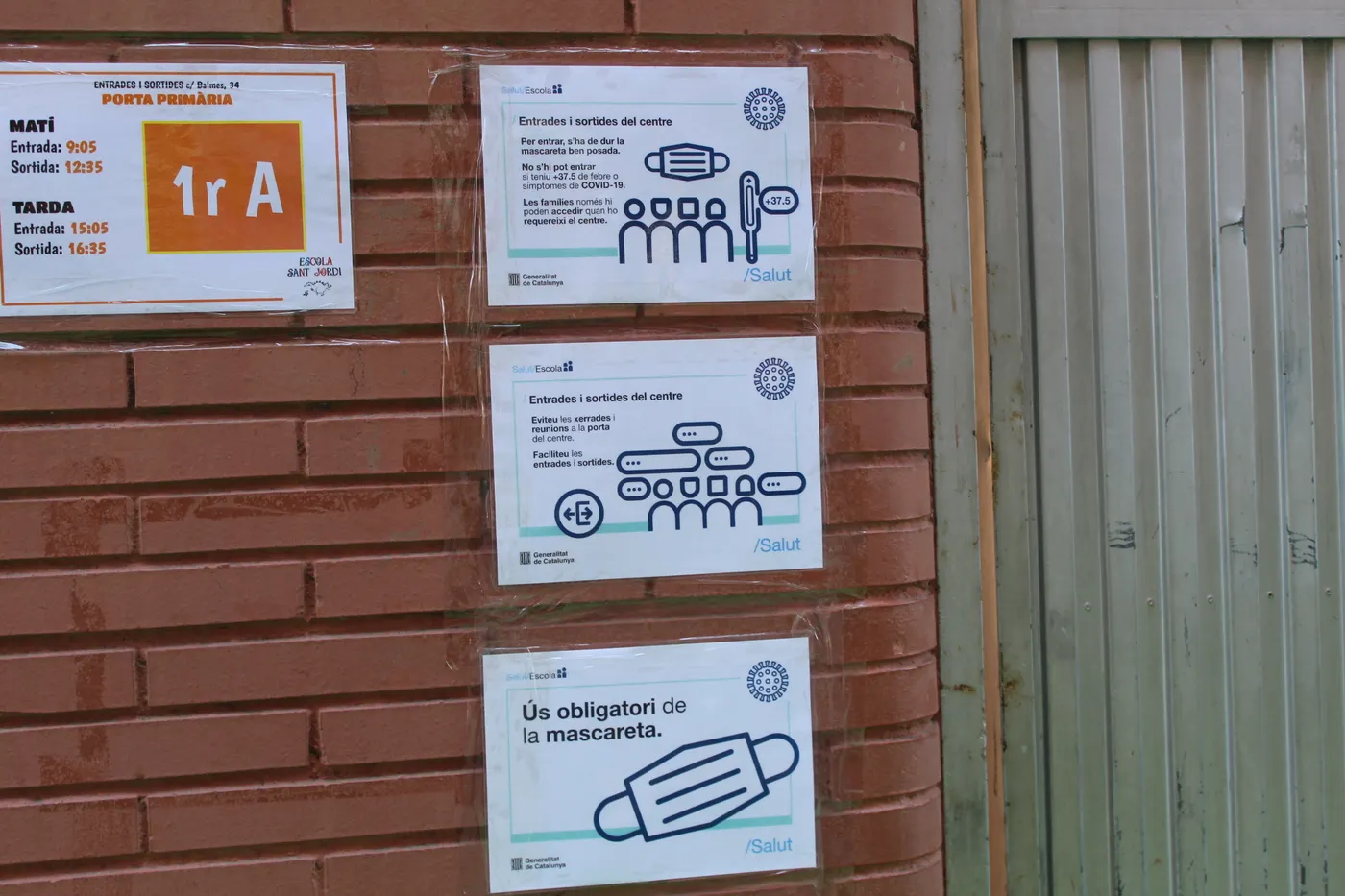 Pineda té grups confinats per COVID-19 a quatre escoles de primària, als tres instituts i a una llar d'infants