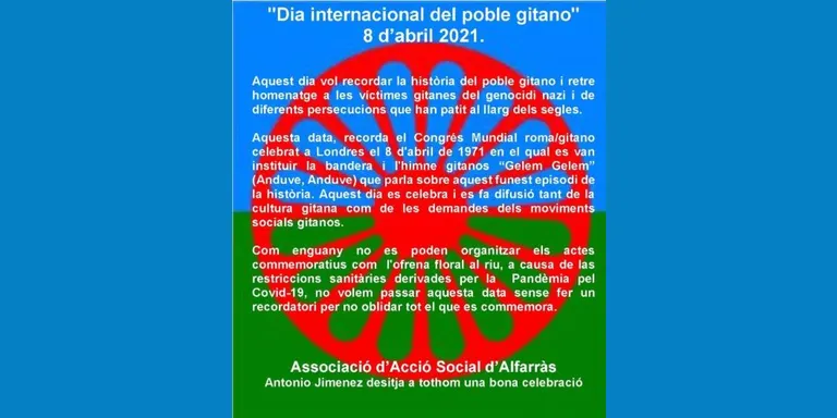 8 d'abril, Dia Internacional del Poble Gitano