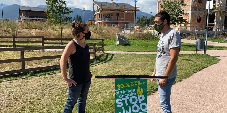 La Plataforma Stop Jocs Olímpics prepara una mobilització a l'octubre contra el projecte de Pirineus-Barcelona 2030