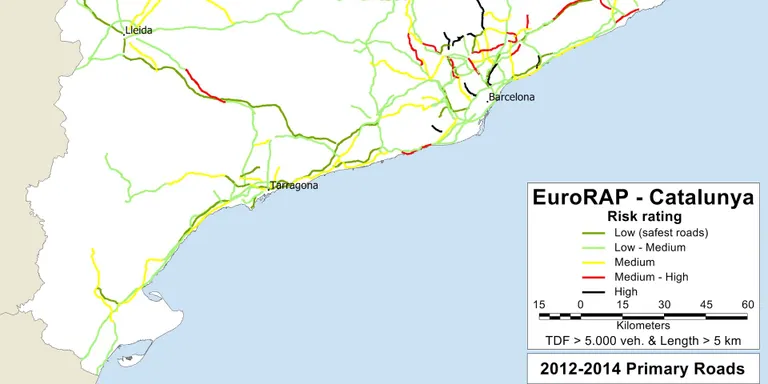 La C-14 i l'N-260 a l'Alt Urgell, novament entre les vies perilloses de Catalunya