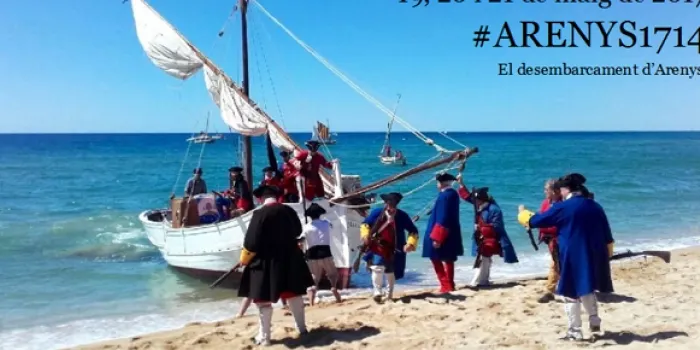 Els Miquelets tornen a desembarcar a Arenys