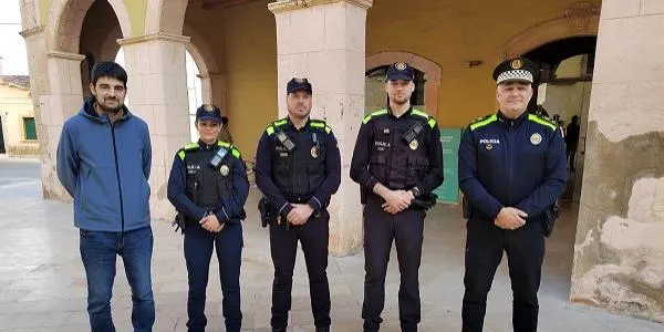 La Policia Local d’Altafulla creix amb tres nous agents fixes