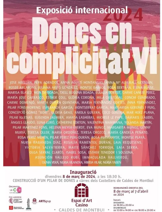 S’inaugura la 6a edició de l'exposició «Dones en complicitat»