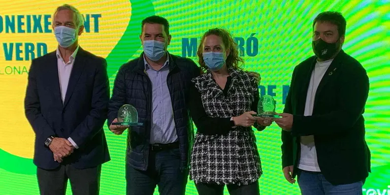 Pineda obté el reconeixement d'Ecovidrio pel seu compromís en el reciclatge del vidre