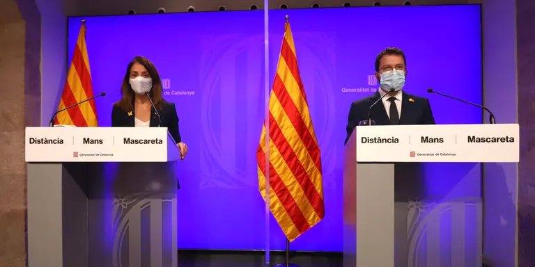 Roda de premsa de la Generalitat sobre enduriment de mesures per lluitar contra el coronavirus + Crònica (edició de tarda, 15h) – 29.10.2020