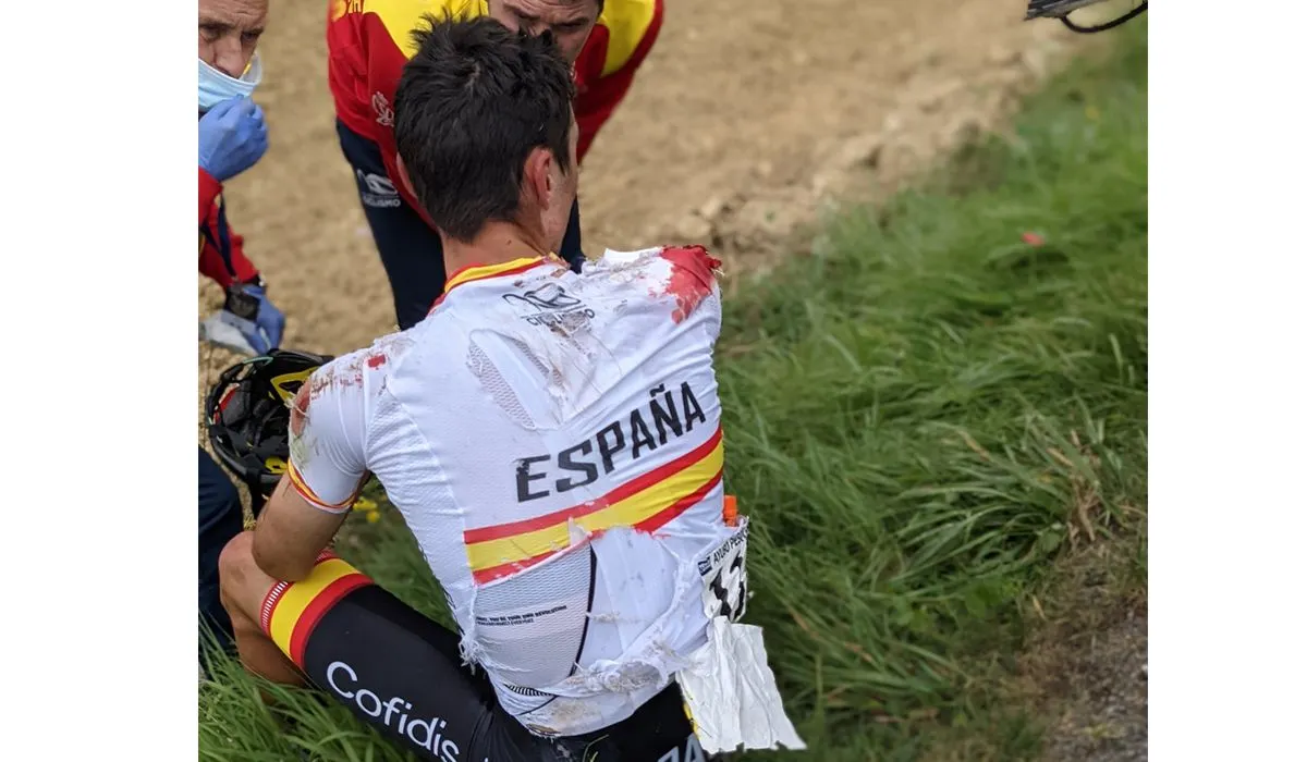 El Tour de l'Avenir es queda sense catalans amb la caiguda d'Ayuso