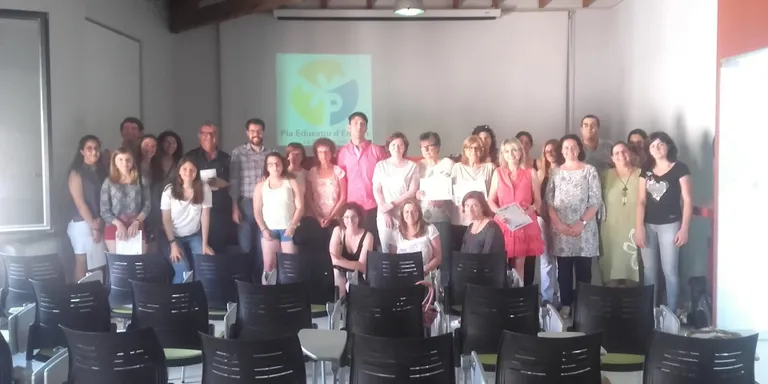 Acte de reconeixement als voluntaris del projecte d'Acompanyament Educatiu de la Seu
