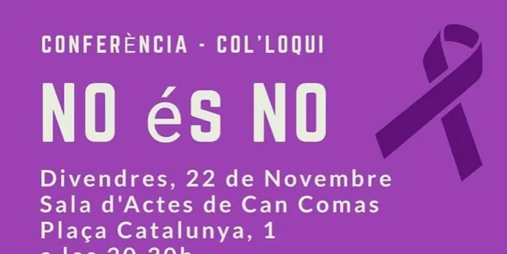 Col·loqui 'No és No' amb motiu del 25-N a Pineda