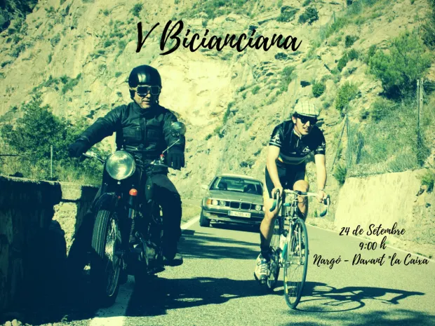 Coll de Nargó acull la 5a edició de La Bicianciana, una cursa de bicicletes clàssiques