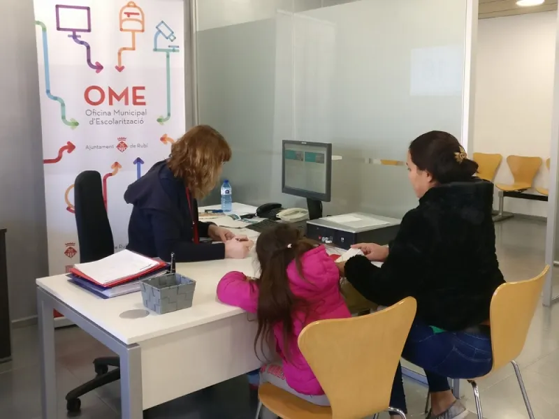 L'OME es troba al primer pis de l'OAC del centre