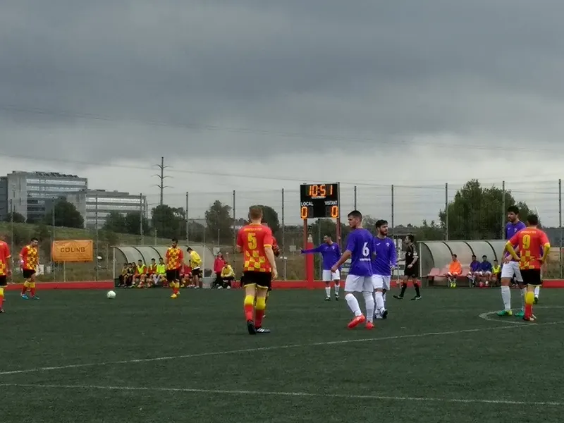 El servei de falta que suposava el segon gol del Veinti