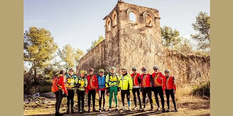 El grup de muntanya de la Penya Ciclista d’Altafulla recorre els voltants del municipi en una nova sortida de diumenge