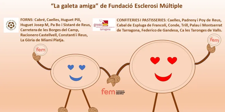 Forns de Cambrils s’afegeixen a la campanya ‘Galeta amiga’ que recapta diners per l’esclerosi múltiple